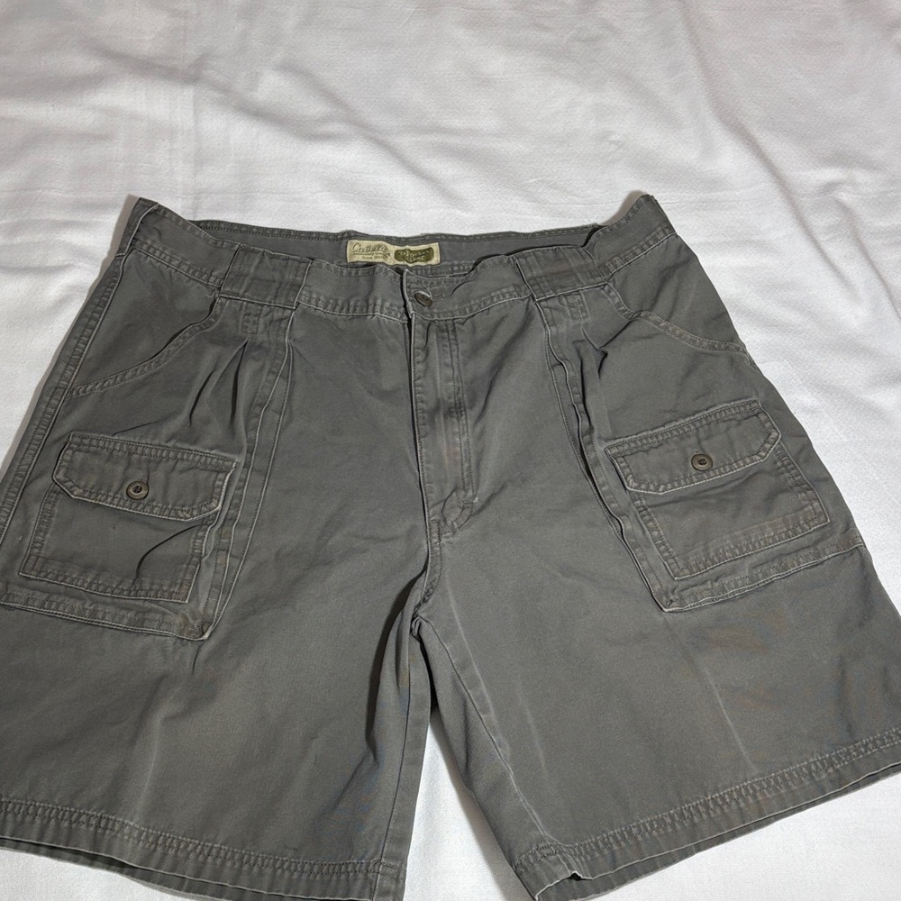 Cabela's Charcoal Cargo Shorts for Men
